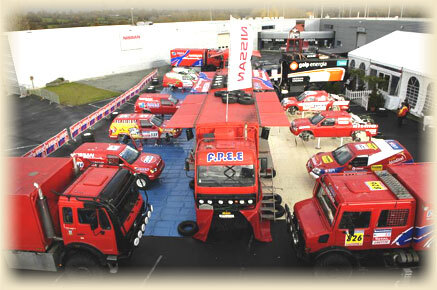 Team Dessoude, parc de véhicules